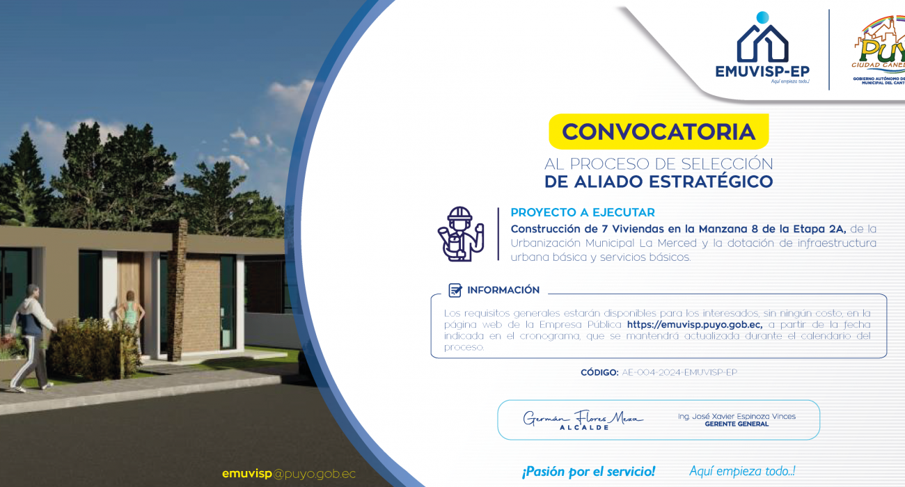 CONVOCATORIA ALEADO ESTRATEGICO AE-004-2024-01